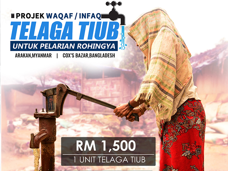 Projek Waqaf/Infaq Telaga Tiub